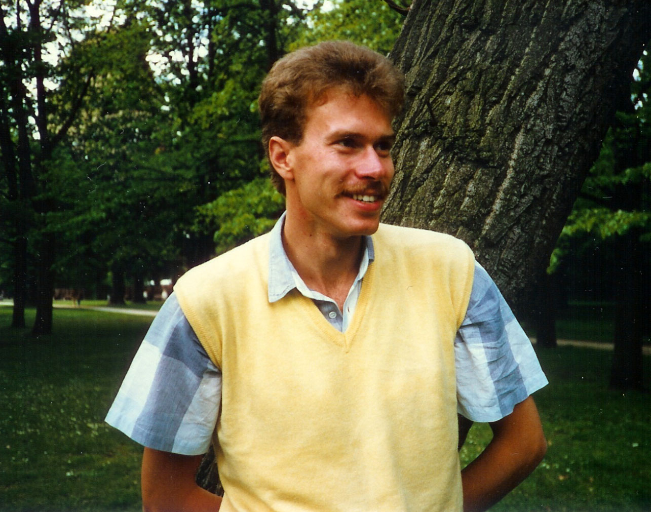 Snapshot in Hannover in the 1990s. 
