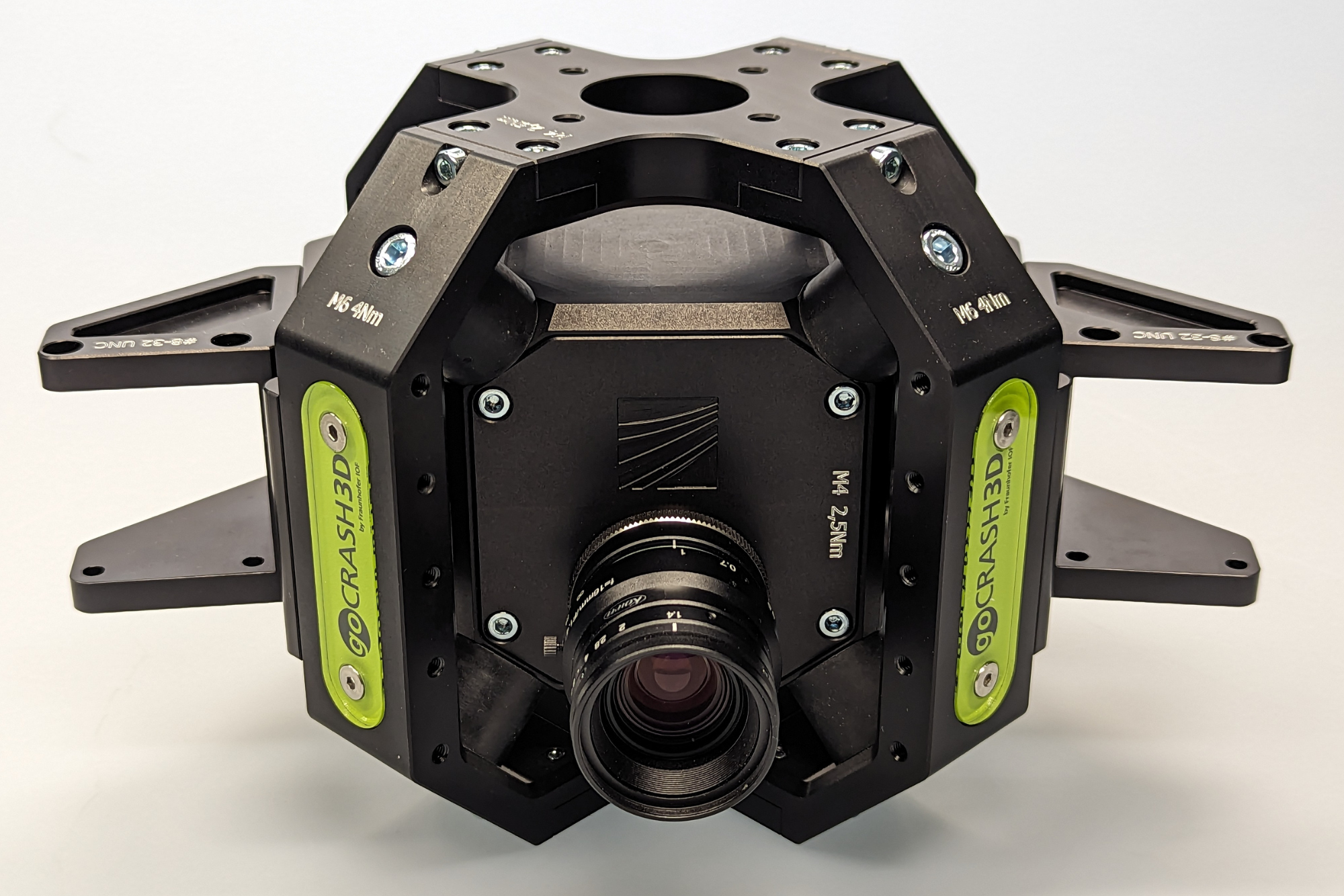 goCRASH3D – ultra robust 3D projection system for use in highly dynamic measurement scenarios (acceleration-resistant up to 60g)